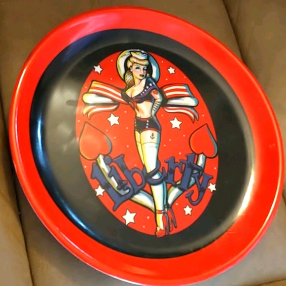 Vintage NWOT Sourpuss Liberty Tray - Picture 2 of 3
